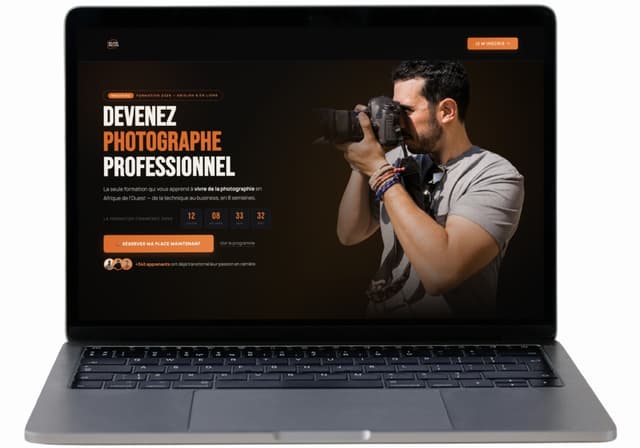 Landing Page — Formation